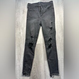 Abercrombie & Fitch Simone high rise ankle Jean size 27/4r